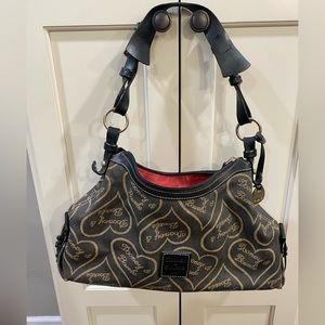 Dooney & Bourke bag fabric hearts